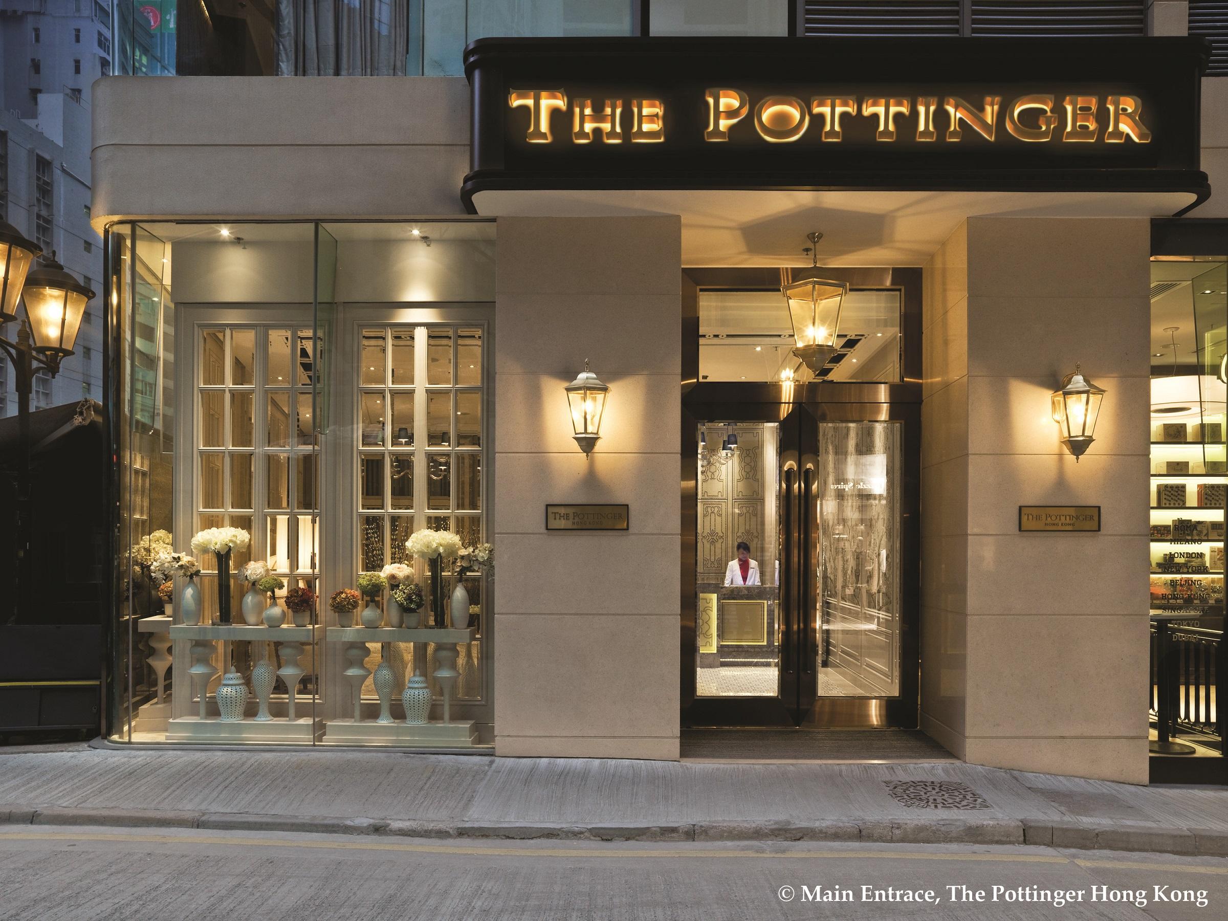 מלון The Pottinger הונג קונג מראה חיצוני תמונה